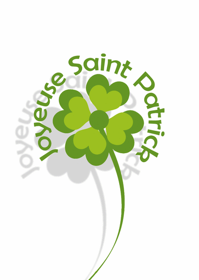 Carte Saint Patrick
